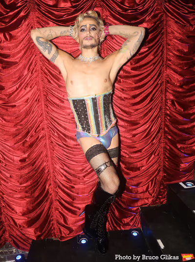 Frankie Grande as "Frank-N-Furter" Photo