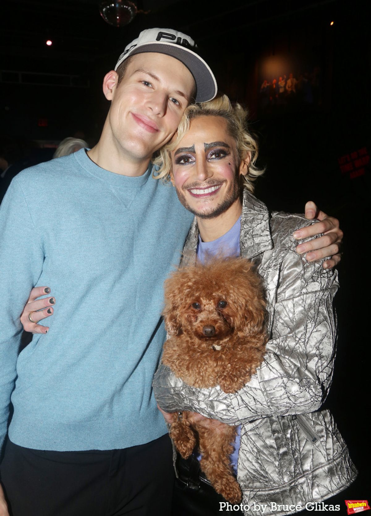 Mike Bindeman, Appa Grande and Frankie Grande at 