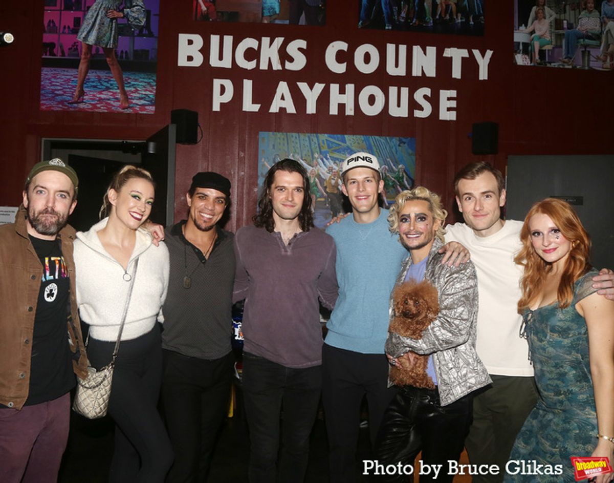 Tim Shea, Julia Joy, Stanley Martin, Jordan Bollwerk, Mike Bindeman, Appa Grande, Frankie Grande, Michael Burrell and Natalie Welch at 
