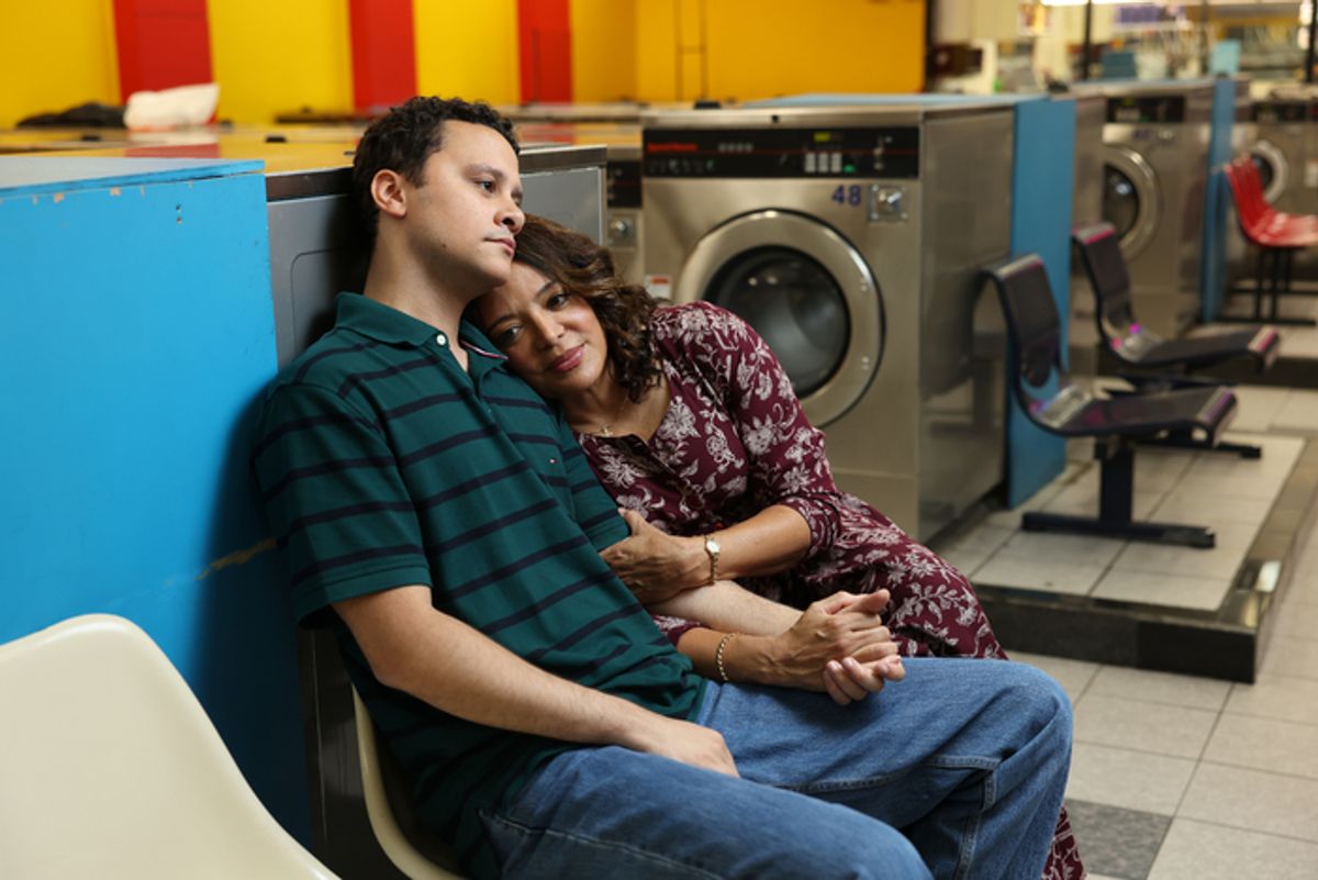 Trey Santiago-Hudson and Luna Lauren Velez at 