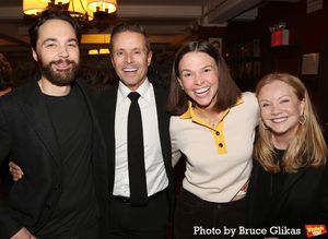 Jim Parsons, CAA Head of Theatre Joe Machota, Sutton Foster and Susan Stroman Photo