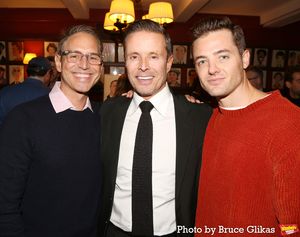 Greg Berlanti, CAA Head of Theatre Joe Machota and Robbie Rogers Photo