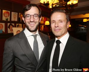 John MacGregor and CAA Head of Theatre Joe Machota Photo