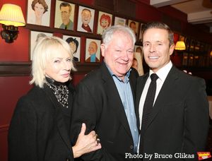 Judy Craymer, Robert E. Wankel and CAA Head of Theatre Joe Machota Photo