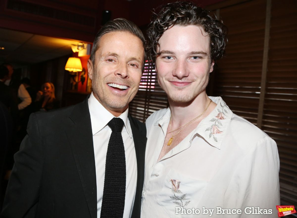 CAA Head of Theatre Joe Machota and Graham Campbell  at 