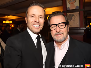 CAA Head of Theatre Joe Machota and Rob Ashford Photo