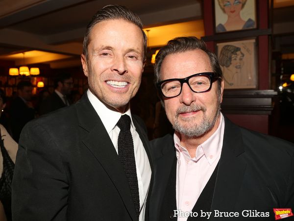 CAA Head of Theatre Joe Machota and Rob Ashford Photo