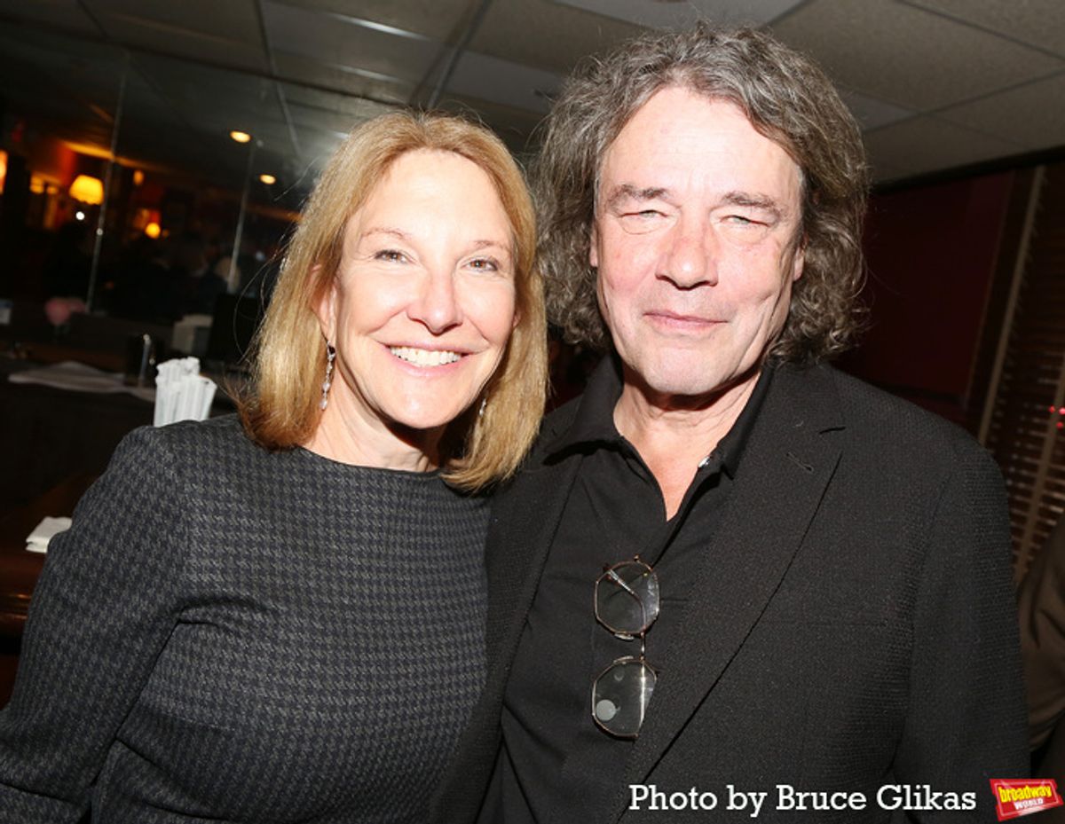 Emily Gerson Saines and David Leveaux at 