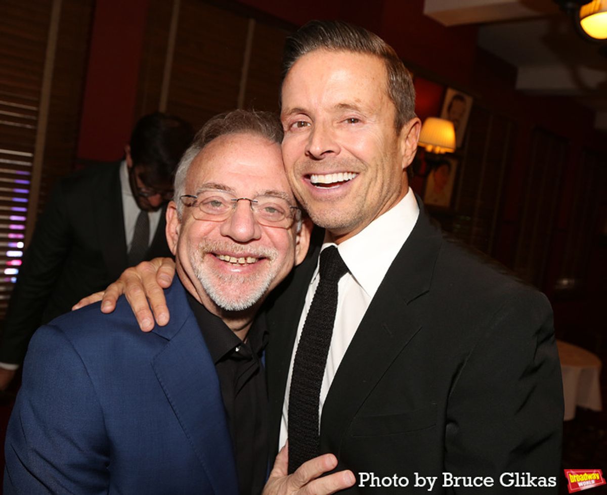 Marc Shaiman and CAA Head of Theatre Joe Machota at 