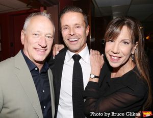 Devin Keudell, CAA Head of Theatre Joe Machota and Susan Bristow Photo