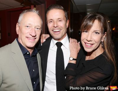 Devin Keudell, CAA Head of Theatre Joe Machota and Susan Bristow Photo