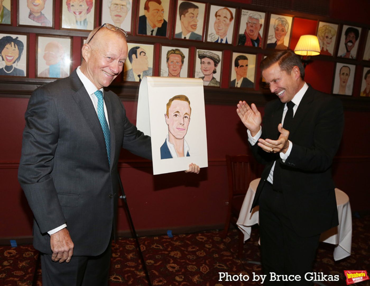 Photos: CAA's Joe Machota Receives Portrait at Sardi's  Image