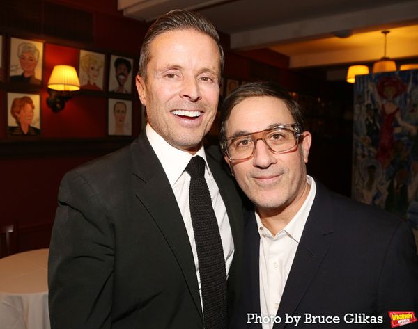 CAA Head of Theatre Joe Machota and Jason Weinberg Photo
