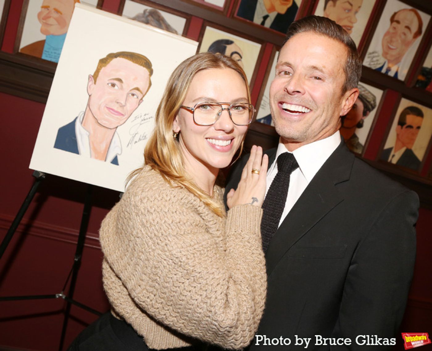 Photos: CAA's Joe Machota Receives Portrait at Sardi's  Image