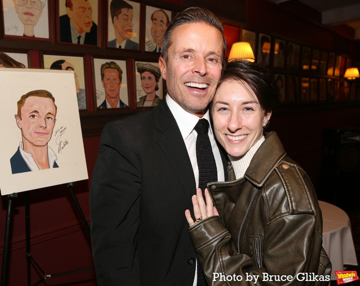 CAA Head of Theatre Joe Machota and Skye Mattox  at 