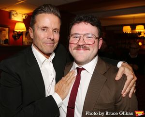 CAA Head of Theatre Joe Machota and Aaron Klein Photo