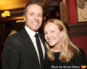 CAA Head of Theatre Joe Machota and Susan Stroman Photo