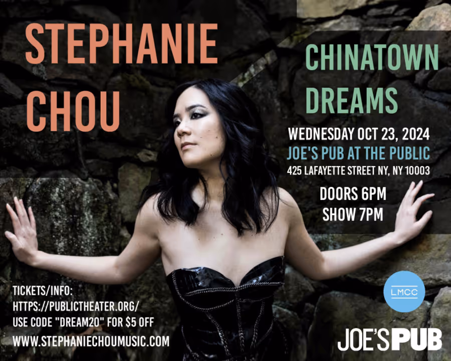 Interview: Stephanie Chou Conjures Up CHINATOWN DREAMS at Joe's Pub Image