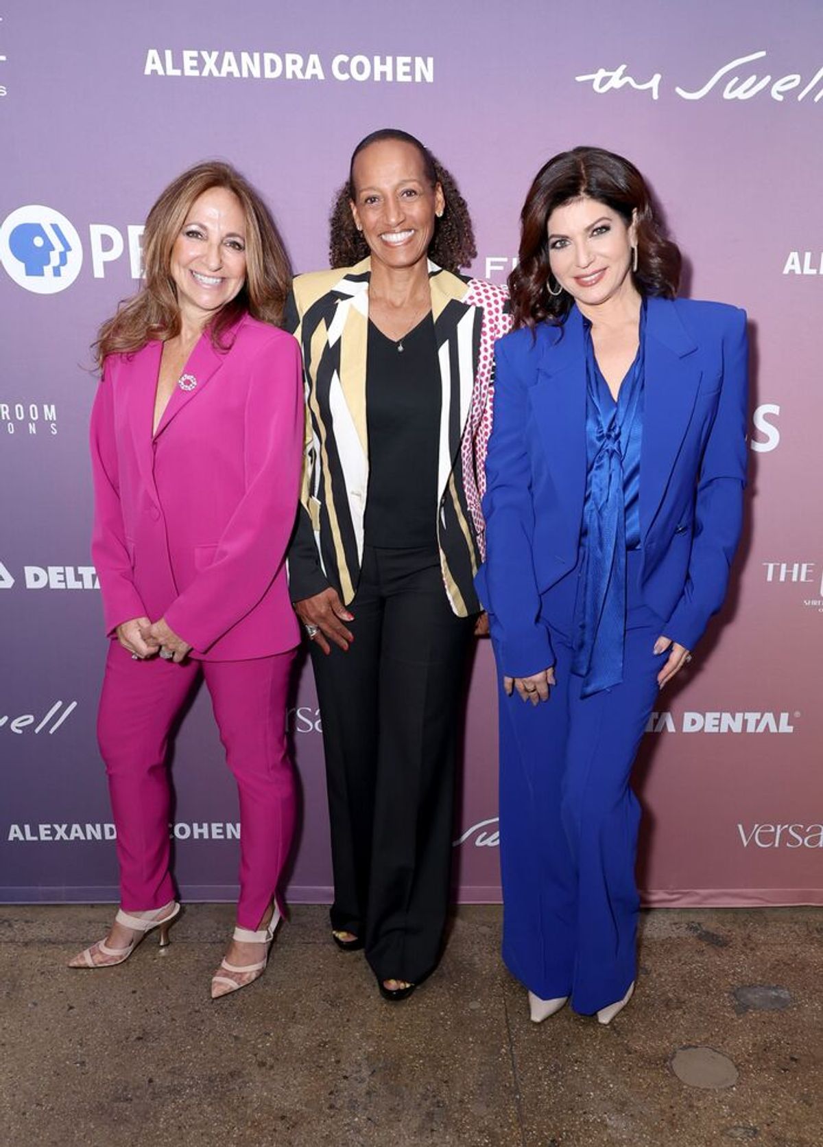 Joanne LaMarca Mathisen, Denise Pines and Tamsen Fadal at 