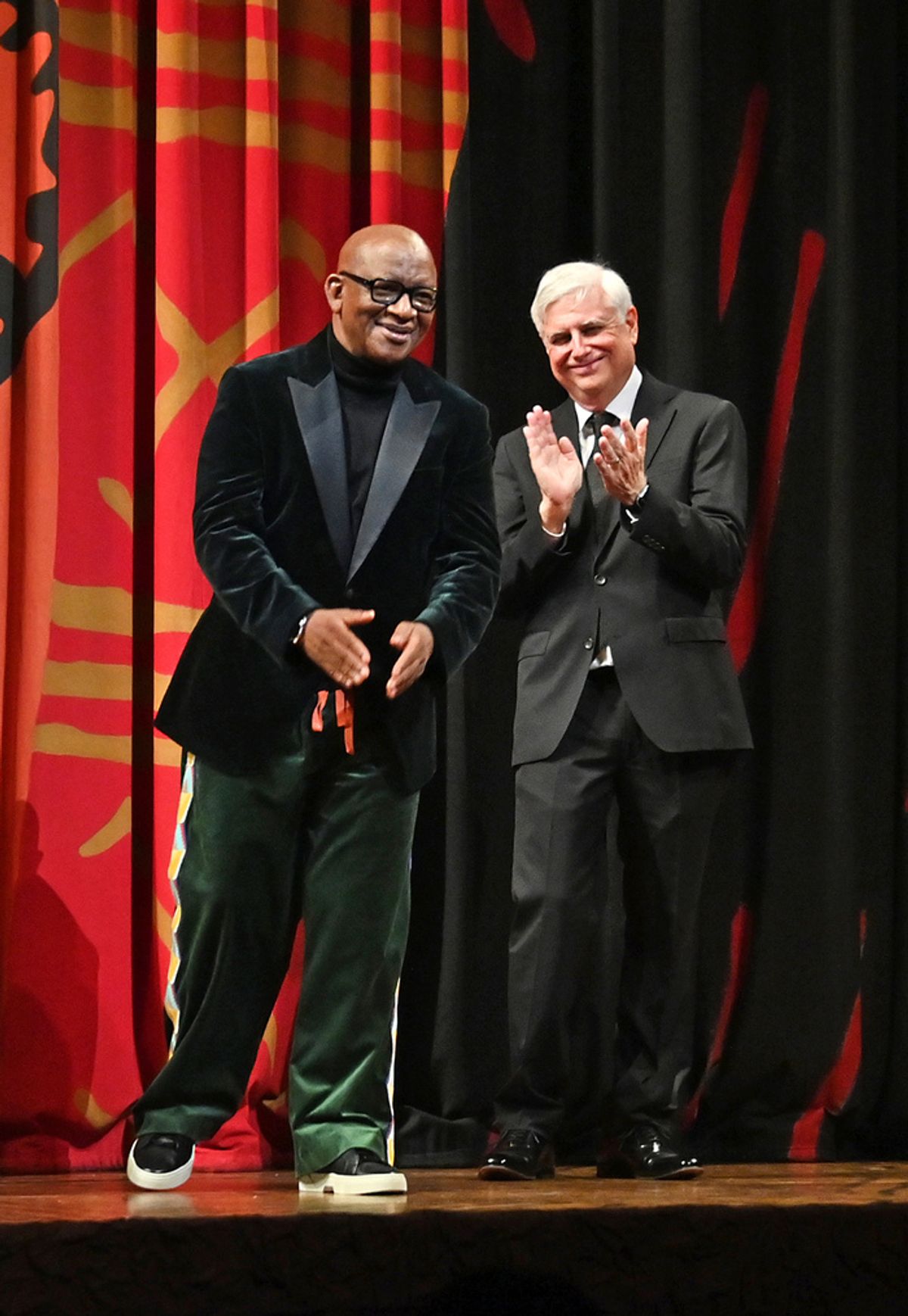 Lebo M. and David Metzger at 