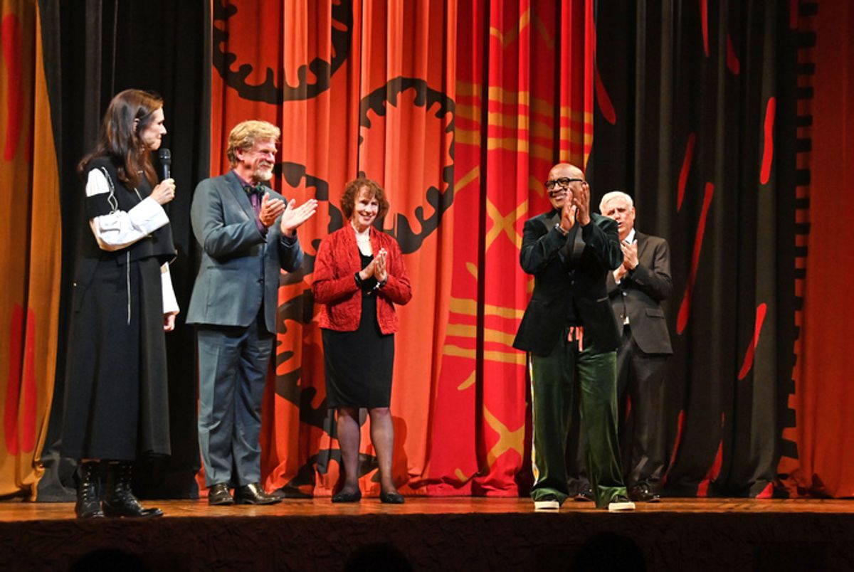 Julie Taymor, Roger Allers, Irene Mecchi, Lebo M. and David Metzger at 