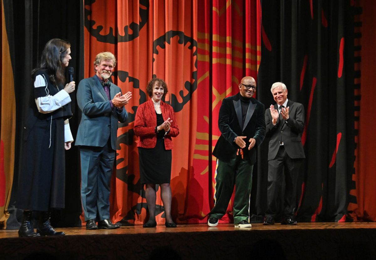 Julie Taymor, Roger Allers, Irene Mecchi, Lebo M. and David Metzger at 