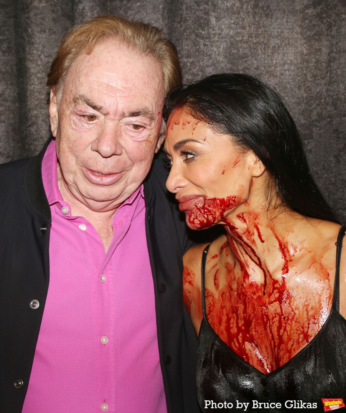 Andrew Lloyd Webber and Nicole Scherzinger
 at 