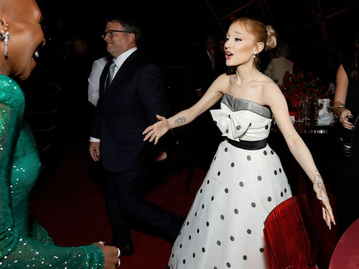 Cynthia Erivo and Ariana Grande at 