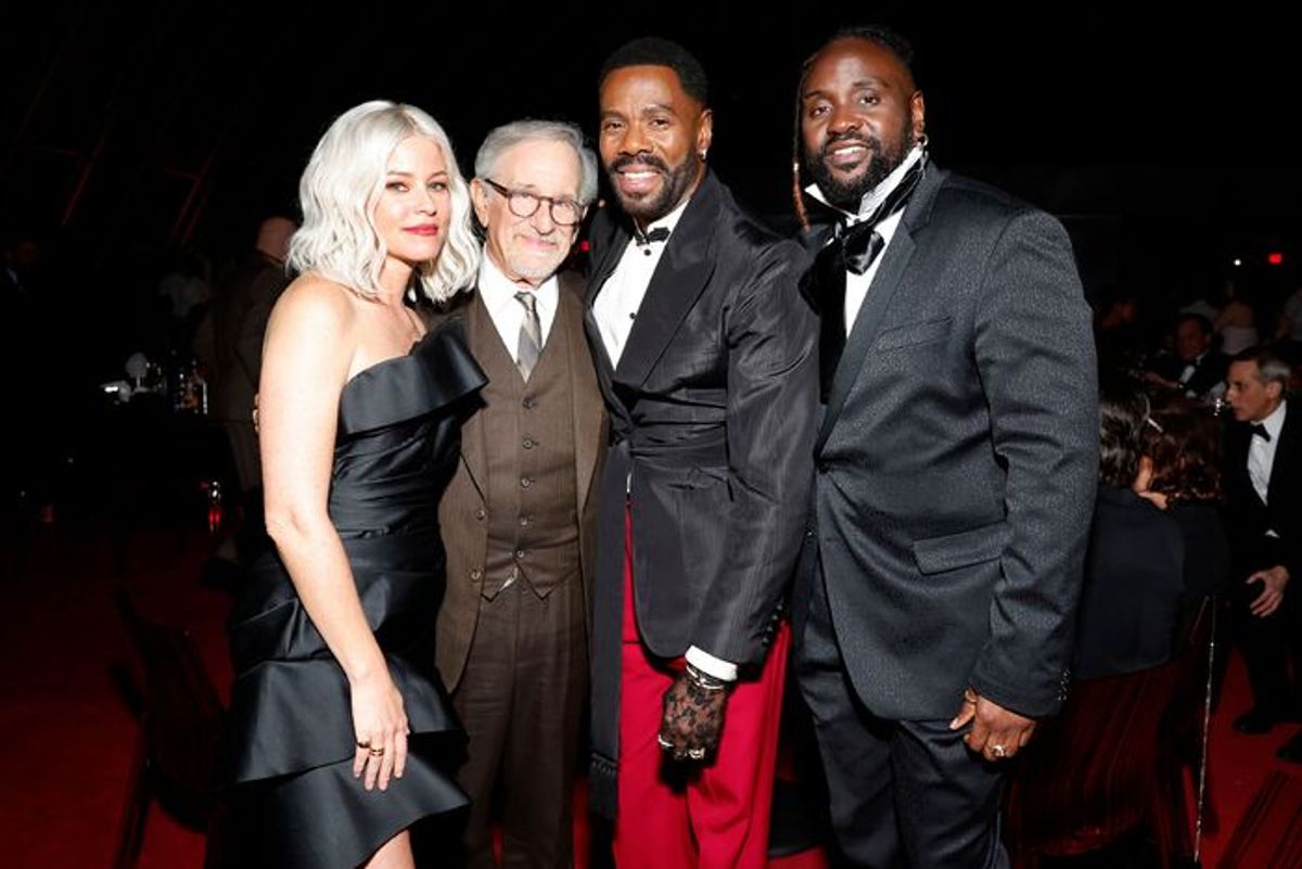 Elizabeth Banks, Steven Spielberg, Colman Domingo, and Brian Tyree Henry at 