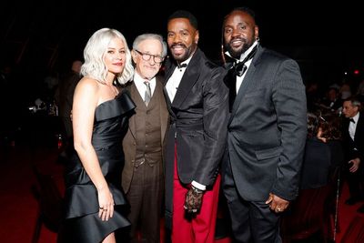 Elizabeth Banks, Steven Spielberg, Colman Domingo, and Brian Tyree Henry Photo