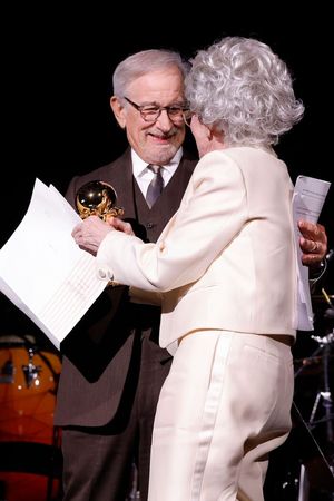 Steven Spielberg and Rita Moreno @ BroadwayWorld Steven Spielberg and Rita Moreno Photo