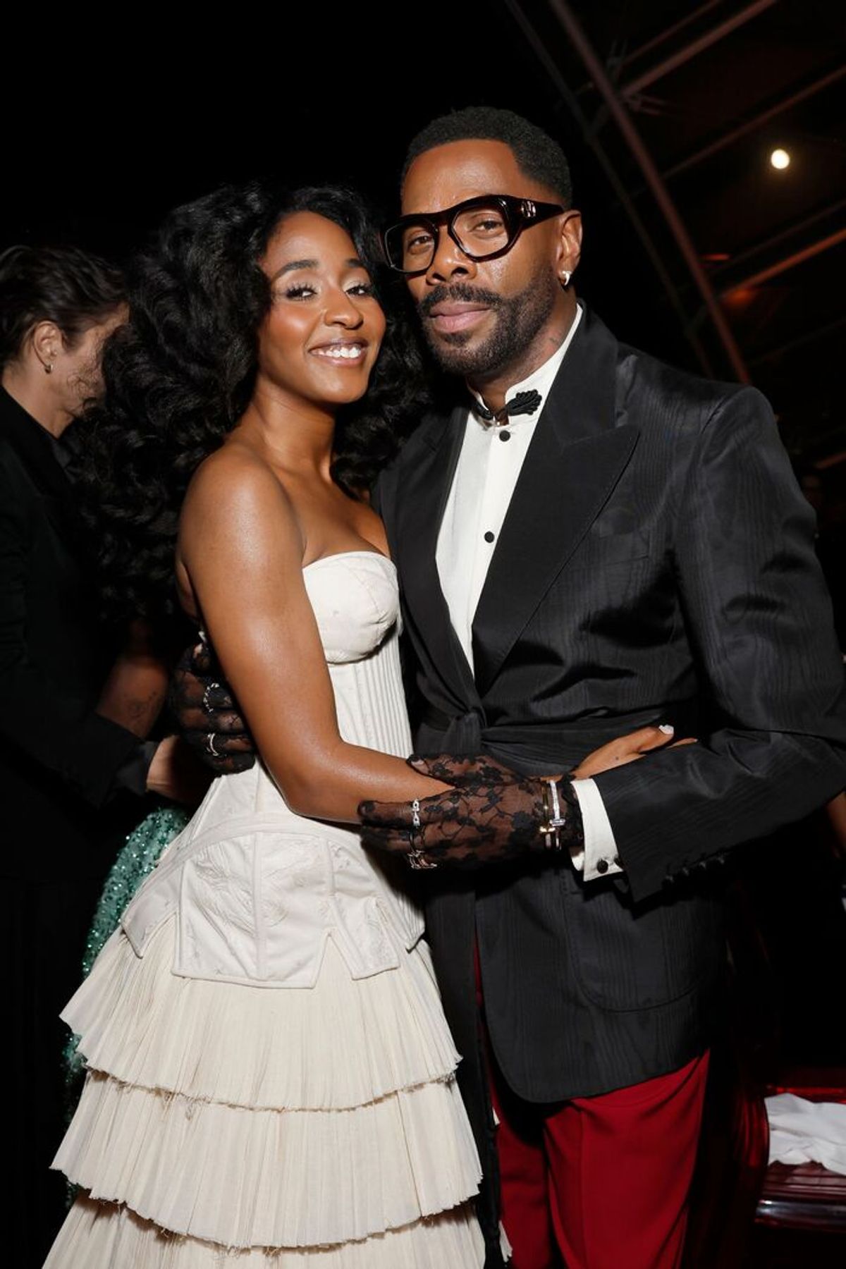 Ayo Edebiri and Colman Domingo  at 