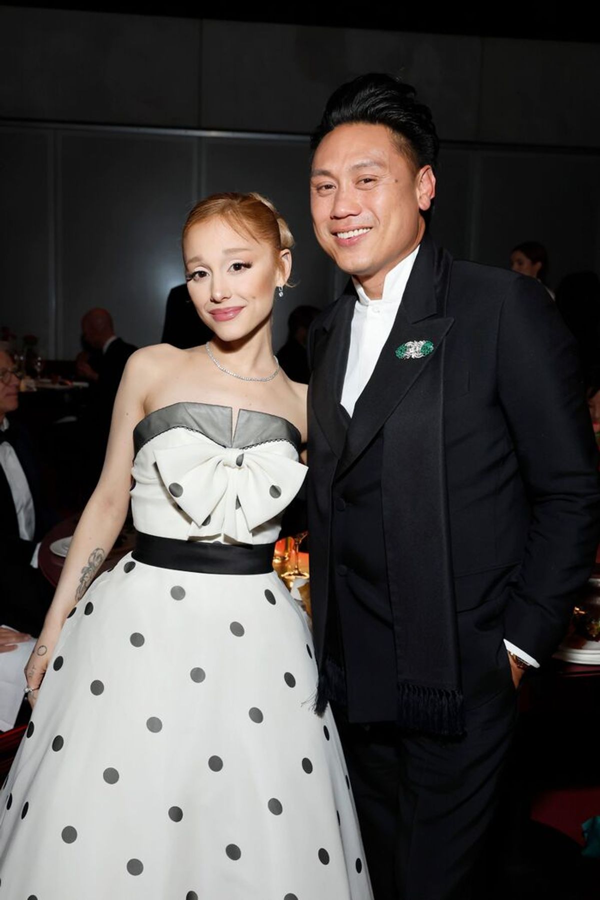 Ariana Grande and Jon M. Chu  at 