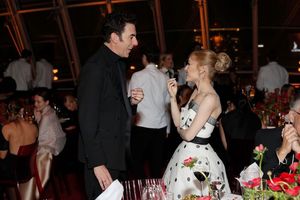 Sacha Baron Cohen and Ariana Grande @ BroadwayWorld Sacha Baron Cohen and Ariana Grande Photo