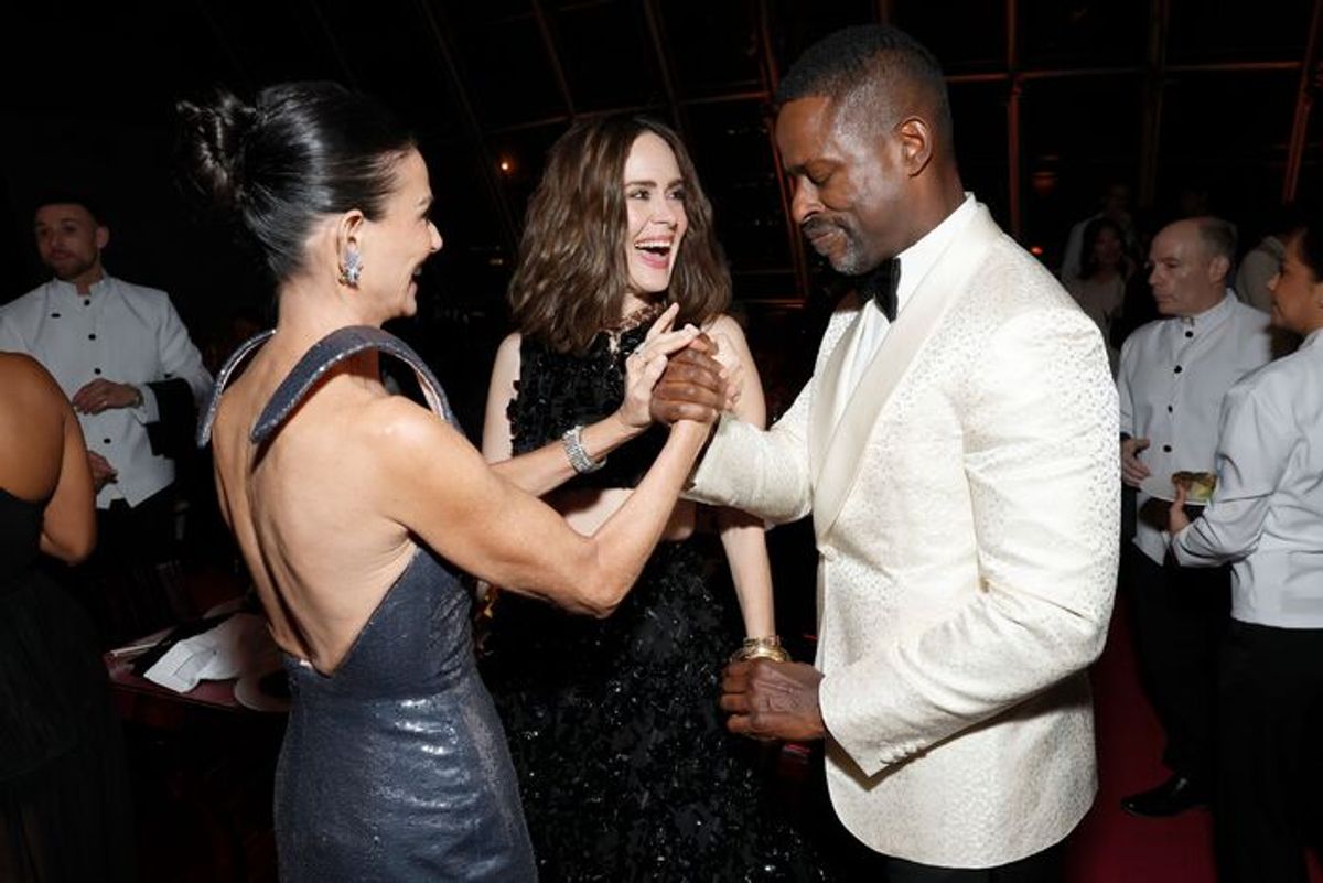 Demi Moore, Sarah Paulson, and Sterling K. Brown at 