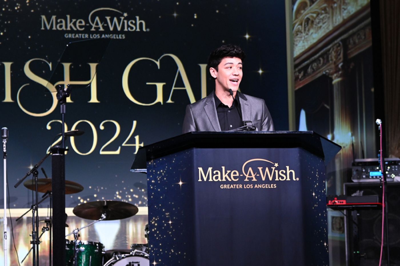 Photos: Ashley Park, Julianne Hough, & More Attend Make-A-Wish Masquerade Wish Gala 2024 Photos: Ashley Park, Julianne Hough, & More Attend Make-A-Wish Masquerade Wish Gala 2024 Image