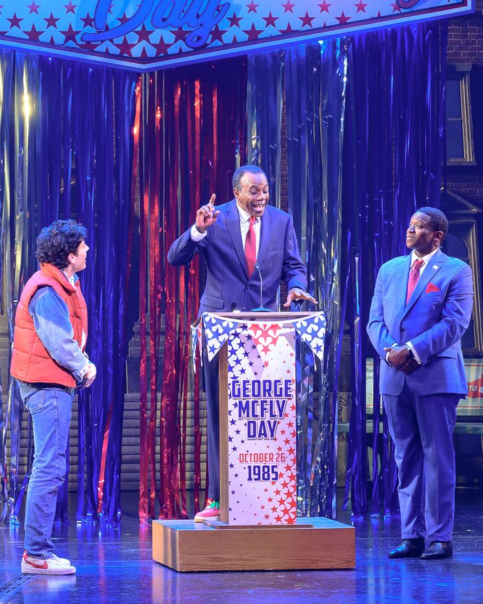 Photos: BACK TO THE FUTURE on Broadway Celebrates Back to the Future Day — photo 2 of 12