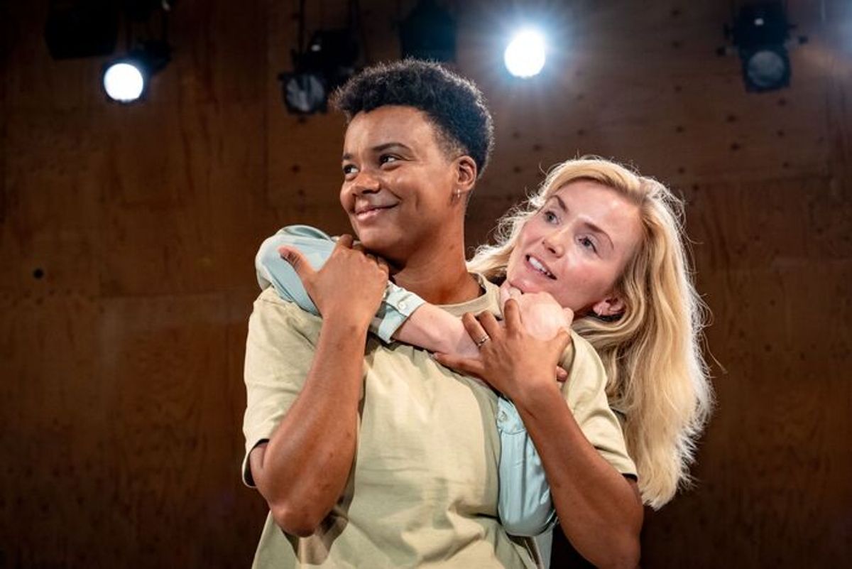 Leah Harvey and Sophie Melville at 