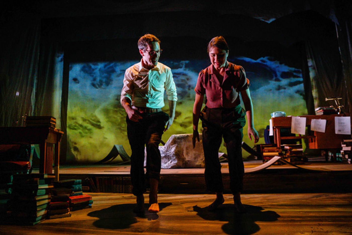 Photos: Remy Bumppo Theatre Company's DEAR ELIZABETH Photos: Remy Bumppo Theatre Company's DEAR ELIZABETH Image