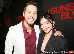 Skylar Astin and Sarah Hyland @ BroadwayWorld Skylar Astin and Sarah Hyland Photo