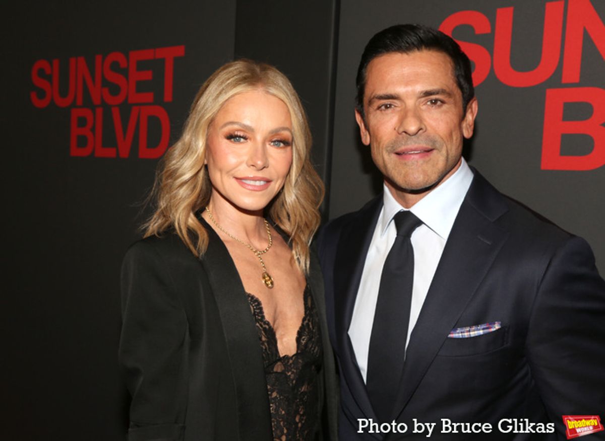 Kelly Ripa and Mark Consuelos at 