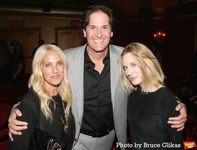 Hailey Lustig, Nick Scandalios and Imogen Lloyd Webber Photo