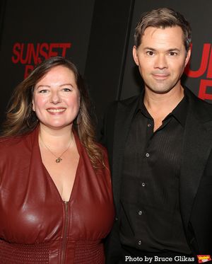 Zuzanna Szadkowski and Andrew Rannells @ BroadwayWorld Zuzanna Szadkowski and Andrew Rannells Photo