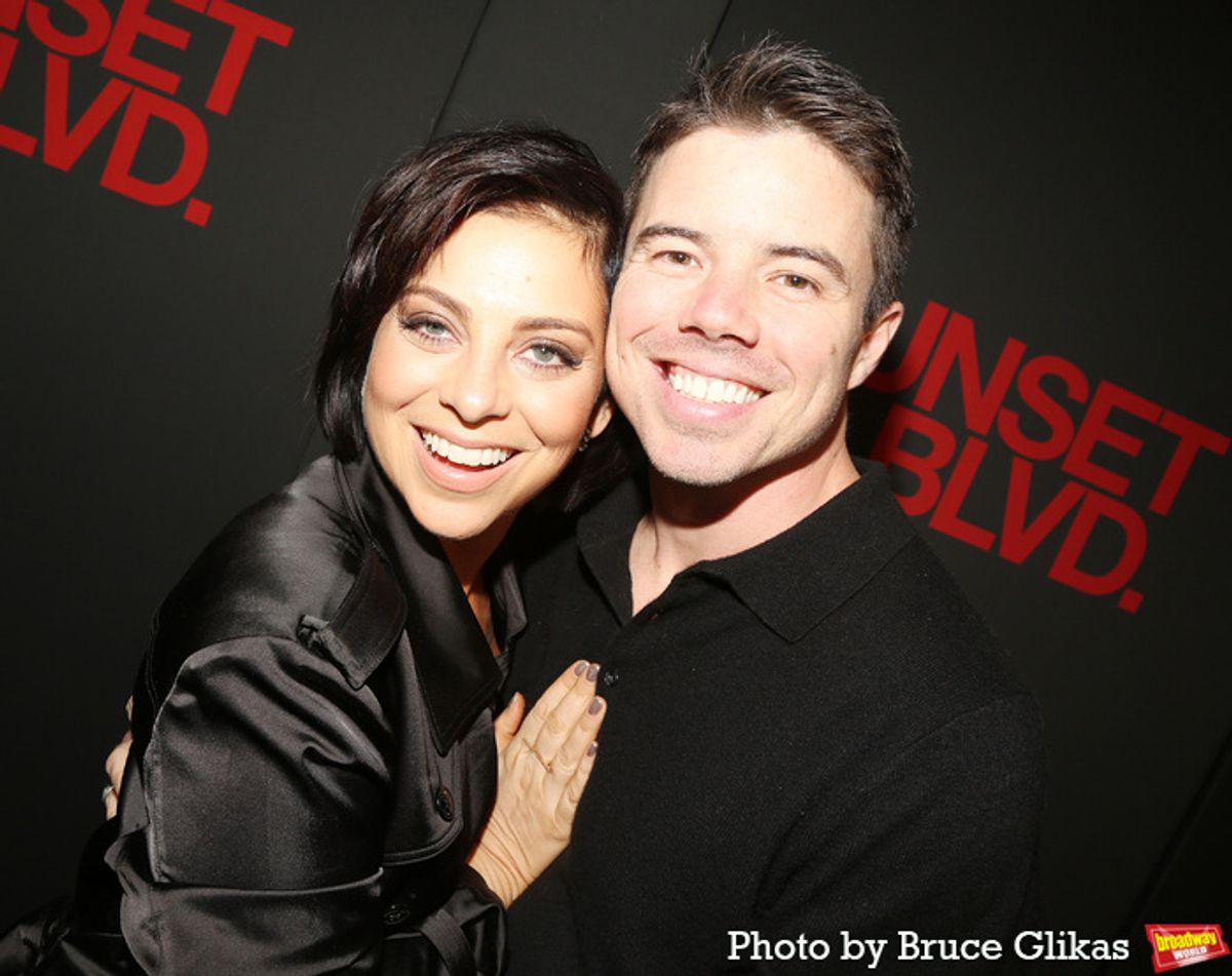 Krysta Rodriguez and David Hull at 