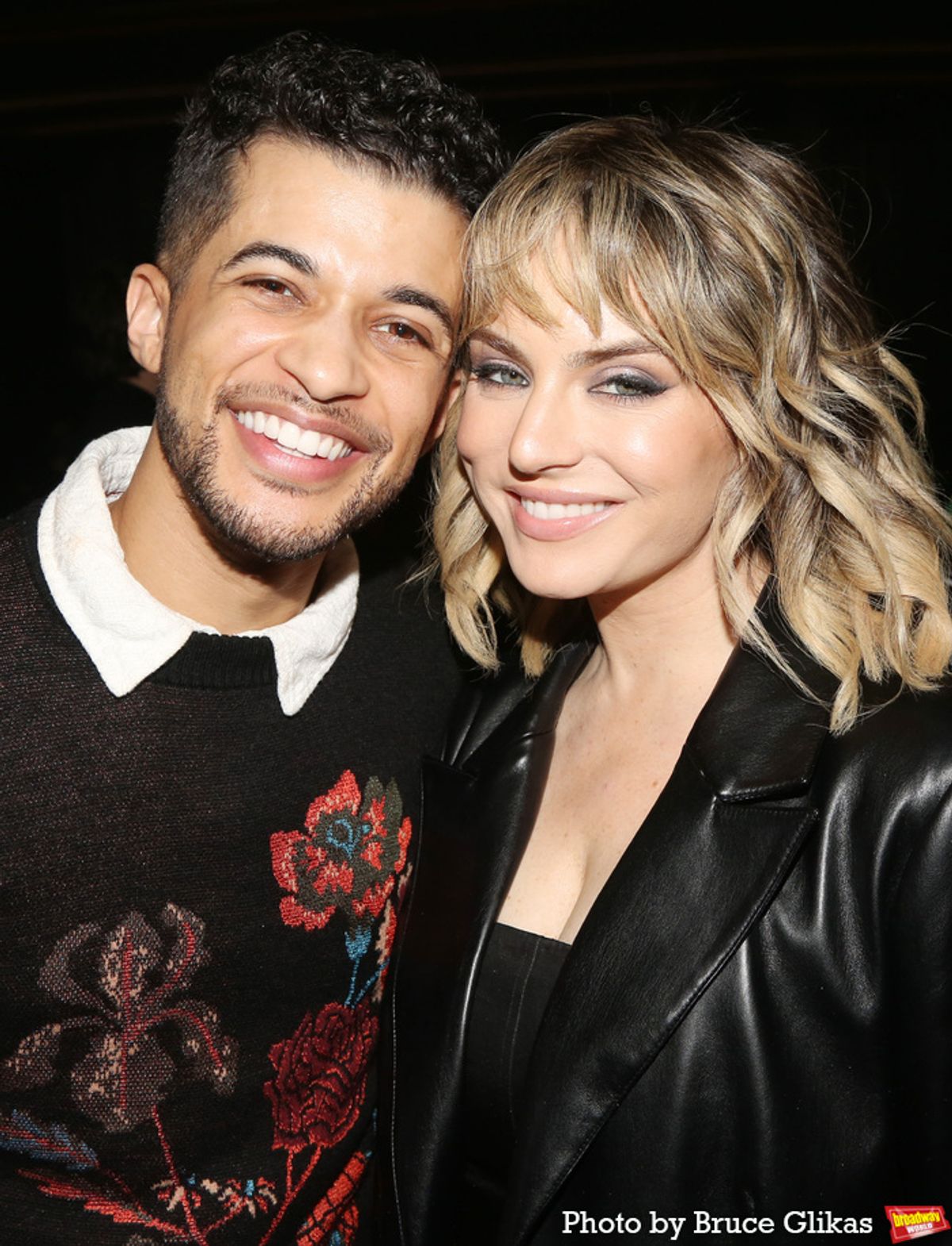 Jordan Fisher and Joanna 'JoJo' Levesque at 