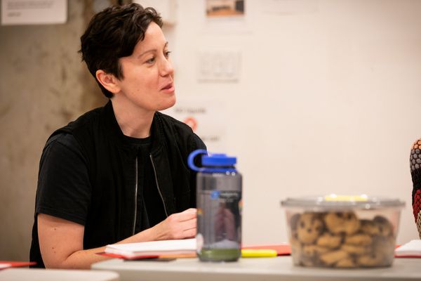 Mercutio Loves Romeo Loves Juliet star Stacey Raymond at first rehearsal Photo