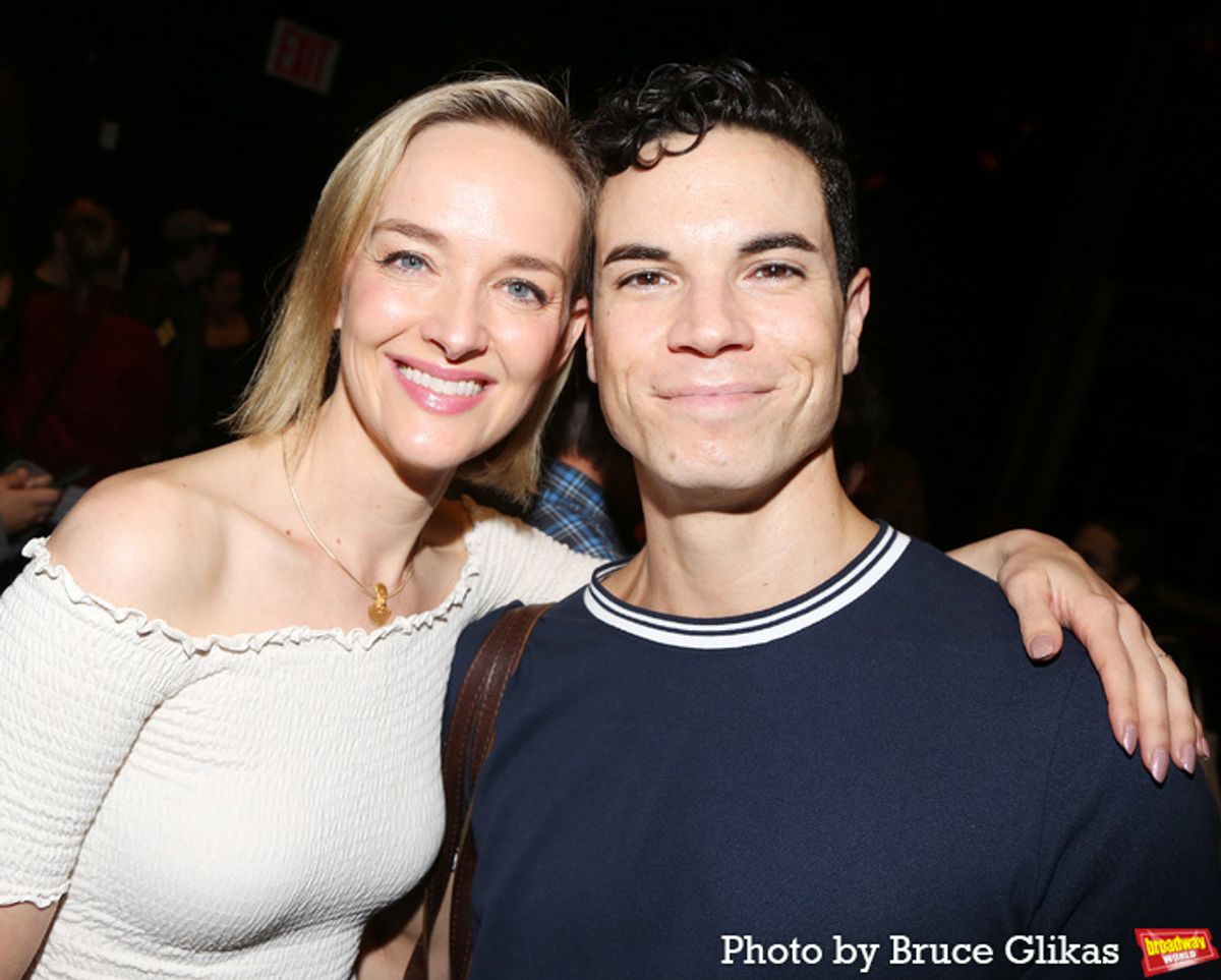 Jess Weixler and Jason Gotay  at 