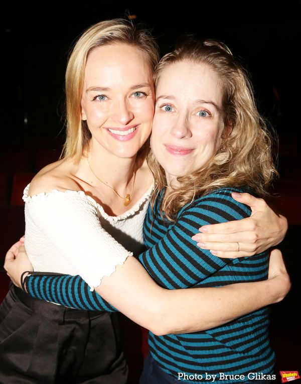 Jess Weixler and Alyse Alan Louis Photo