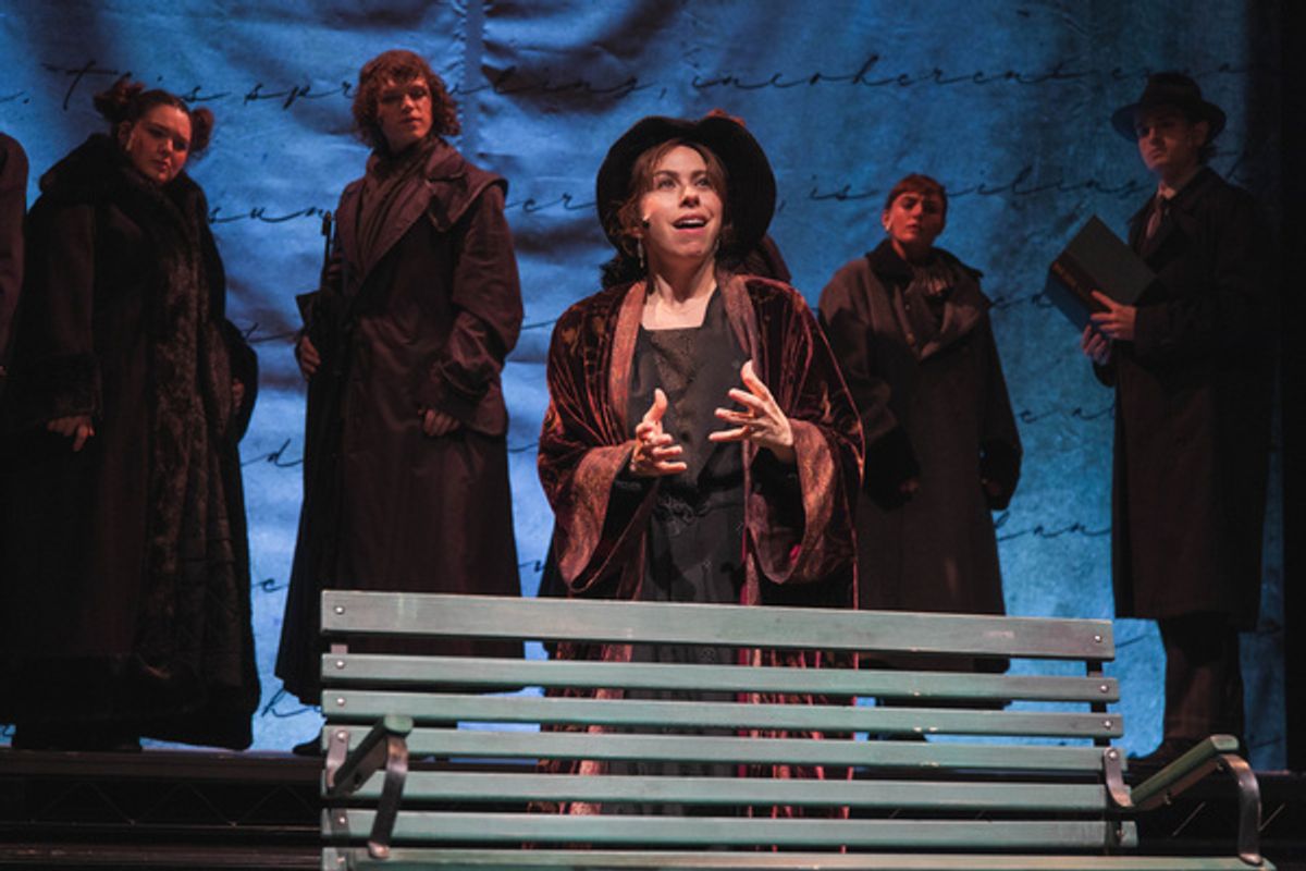 Emily Young and the cast of Orlando at 