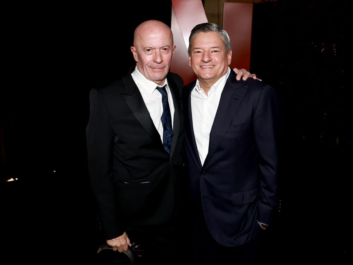 Jacques Audiard and Ted Sarandos, Co-CEO, Netflix at 